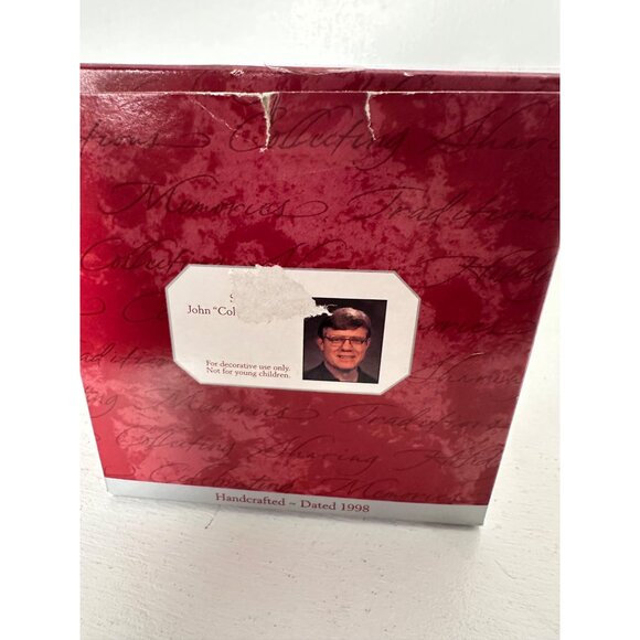 Hallmark Keepsake Ornament NFL Collection Pittsburgh Steelers Helmet Handcrafted - Picture 4 of 5